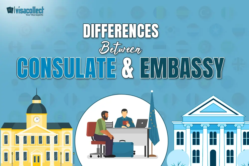 key differences between consulates and embassies